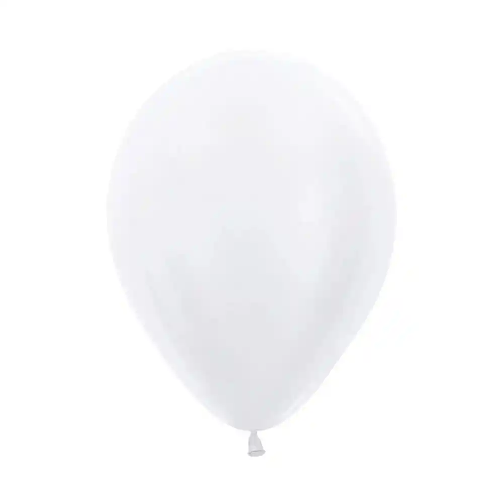 Globos Bombas R-12x20 Latex Redondo Satin Perla Marca Sempertex