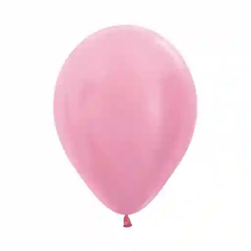 Globos Bombas R-12x12 Latex Redondo Satin Rosado Marca Sempertex