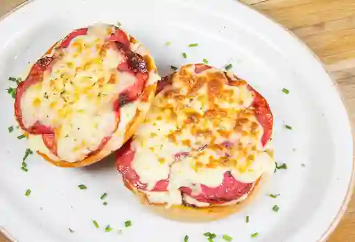 Pizza Bagel de Pepperoni