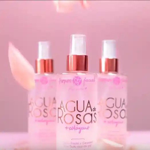 Agua De Rosas 250ml Purpure Facial