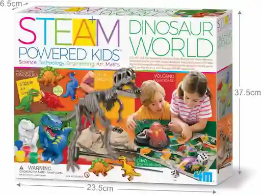 Juego Experimento Excavación Dinosaurios Steam Niños Niñas