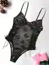 Bodie Bordado Tejido Body Lenceria Mujer Talla L
