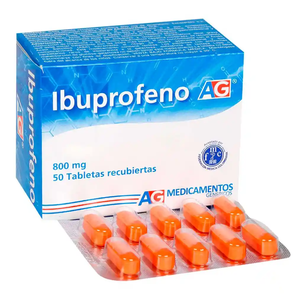 Ibuprofeno 800 Mg