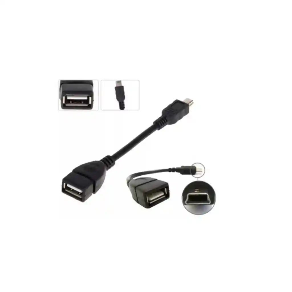 Cable Otg 5 Pines A Usb