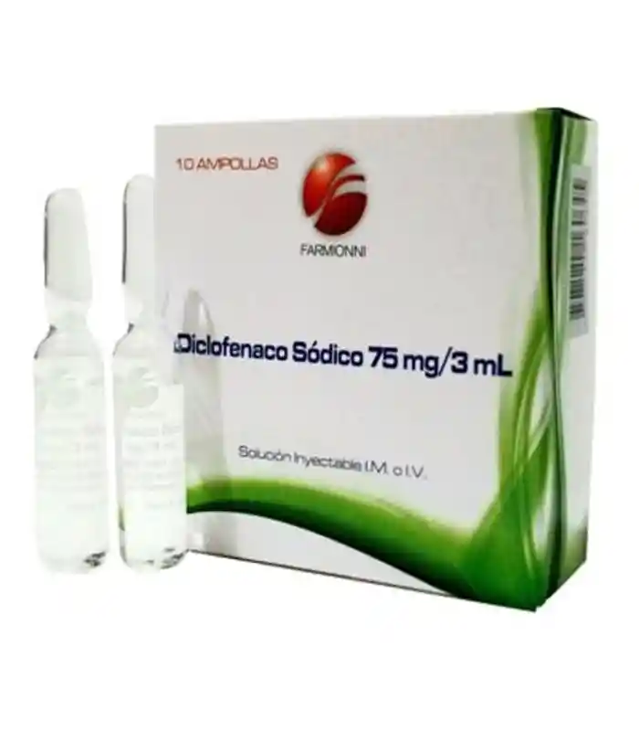 Diclofenaco Ampolla 75mg/3ml