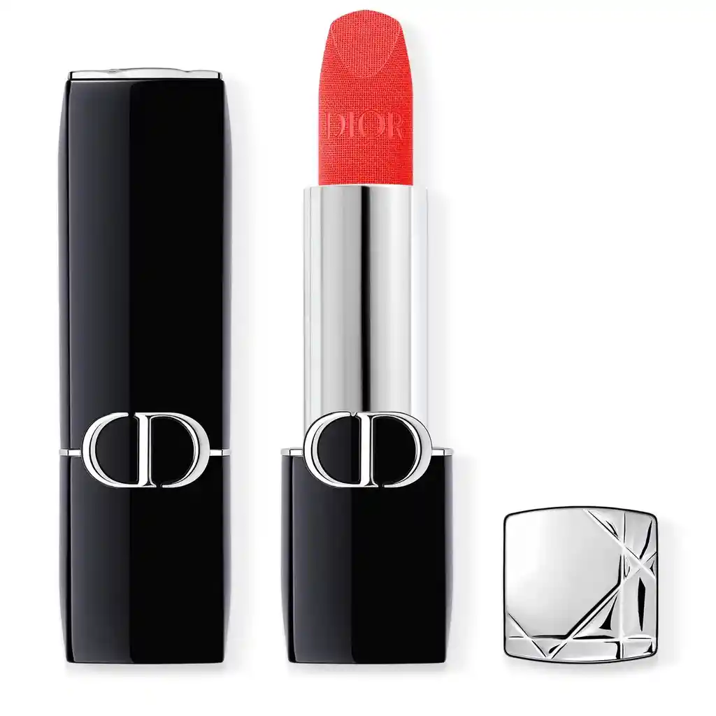 Labial Rouge Dior Confort Y Larga Duración-tratamiento Floral Hidratante 771 Radiant Velvet