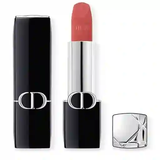 Labial Rouge Dior Confort Y Larga Duración-tratamiento Floral Hidratante 772 Classic Rosewood Velvet