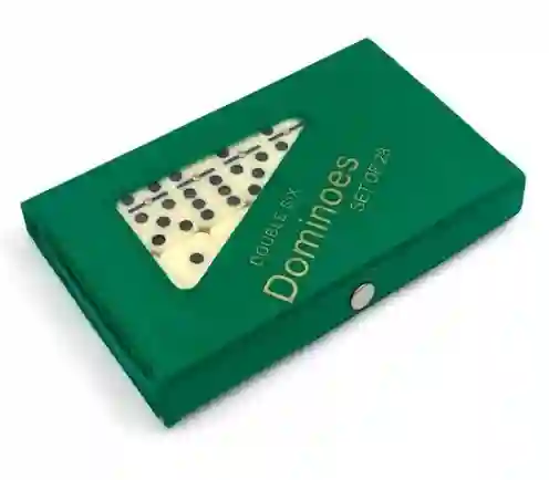 Domino Juego De Mesa Ref:4006p + Estuche