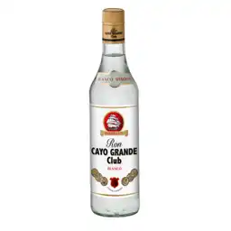 Ron Cayo Grande Club Blanco Bot 700 Ml