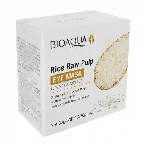 Colágeno De Ojos Arroz Bioaqua 60 Unidades