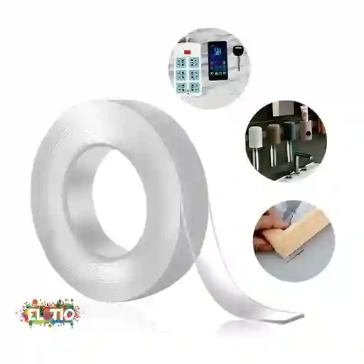 Cinta Invisible Doble Faz 18mm X 2mts Gs-0527