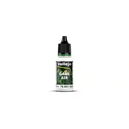 Pintura Acrilica Vallejo Modelismo Game Air 18ml Color 76001 Blanco Calavera