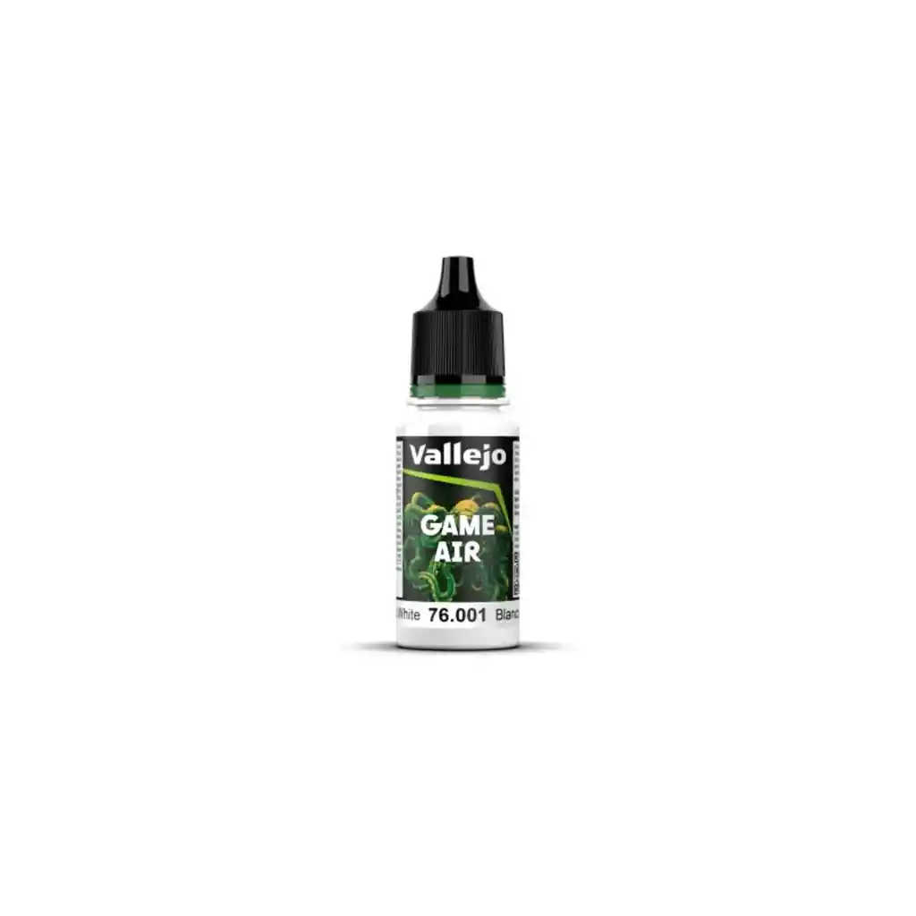 Pintura Acrilica Vallejo Modelismo Game Air 18ml Color 76001 Blanco Calavera