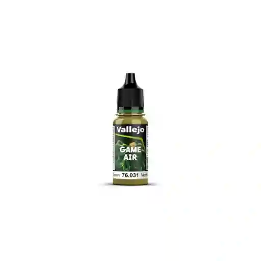 Pintura Acrilica Vallejo Modelismo Game Air 18ml Color 76031 Verde Camuflaje