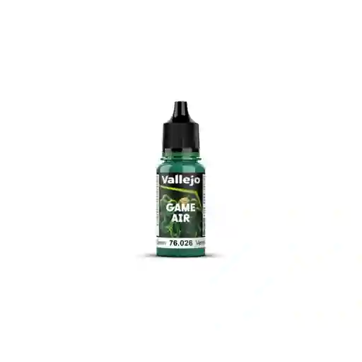 Pintura Acrilica Vallejo Modelismo Game Air 18ml Color 76026 Verde Jade