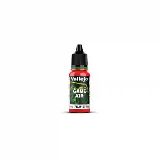 Pintura Acrilica Vallejo Modelismo Game Air 18ml Color 76012 Rojo Escarlata