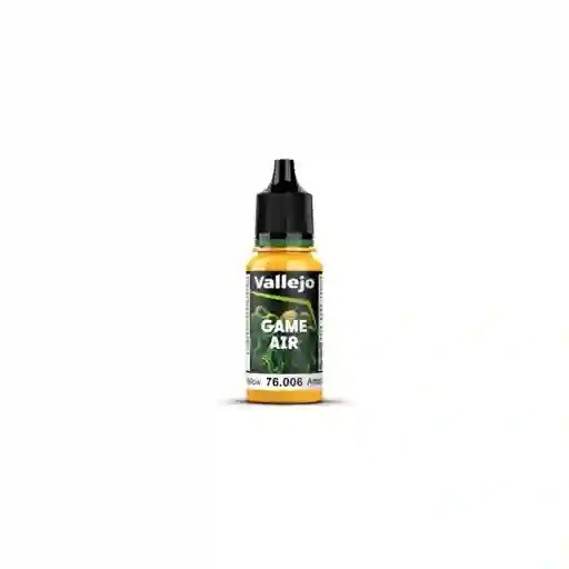 Pintura Acrilica Vallejo Modelismo Game Air 18ml Color 76006 Amarillo Soleado