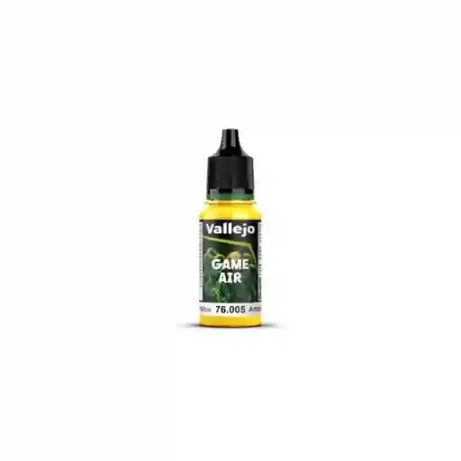 Pintura Acrilica Vallejo Modelismo Game Air 18ml Color 76005 Amarillo Lunar