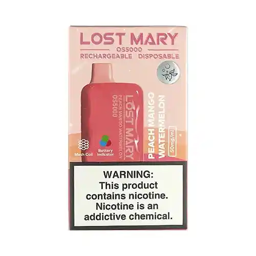 Lost Mary Os 5.000 Peach Mango Watermelon