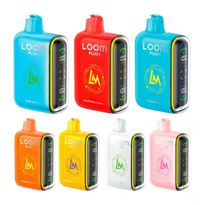 Vape Loom Plus+ 15000 Puffs Desechable Blue Razz Ice - Rappi