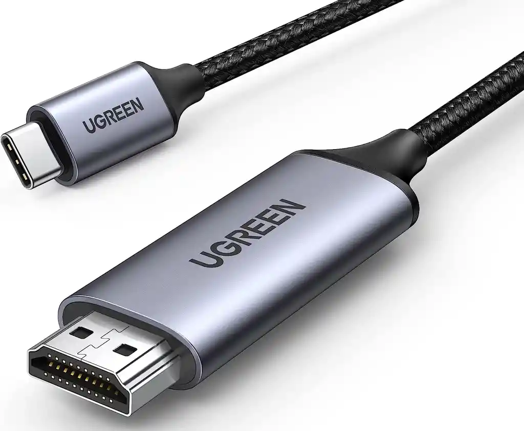Adaptador De Tipo C A Hdmi Macho Cable 2 Metros 4k 60hz