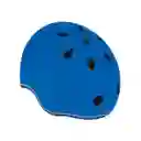 Casco Protector Niños Con Luz Led Ajustable Xxs Xs Azul