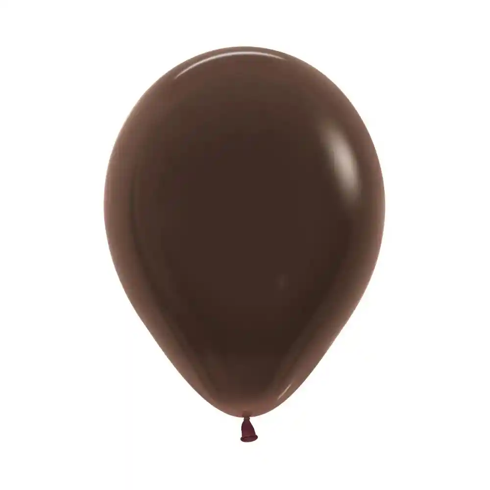 Globos Bombas R-12x12 Latex Redondo Fashion Chocolate Marca Sempertex