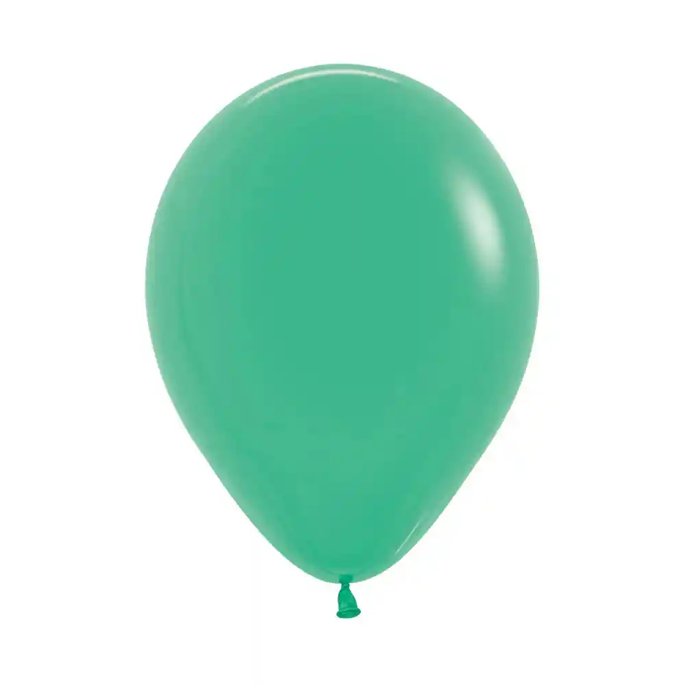 Globos Bombas R-12x12 Latex Redondo Fashion Verde Marca Sempertex