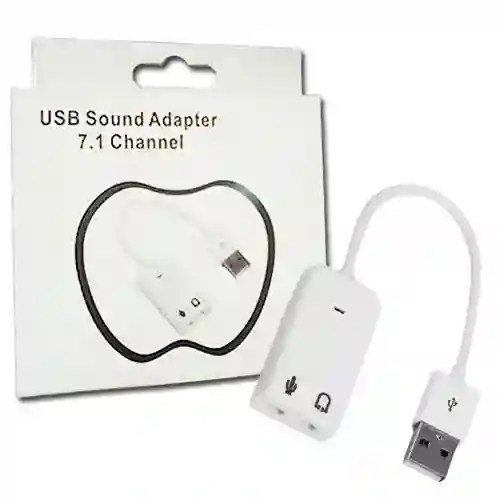 Tarjeta De Sonido Cableada Usb 7.1 Jaltech