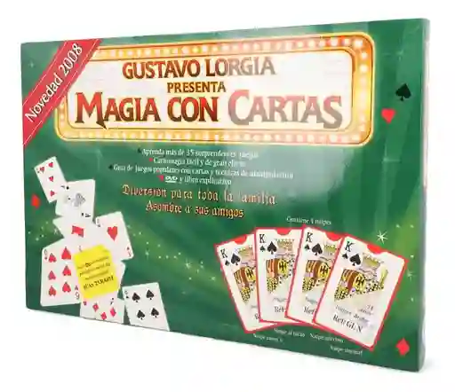 Juego Magia Con Cartas De Gustavo Lorgia 35 Trucos Familiar Agregar A Favoritos