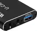 Capturadora De Video Streaming Hdmi 4k 1080p Xbox Ps4