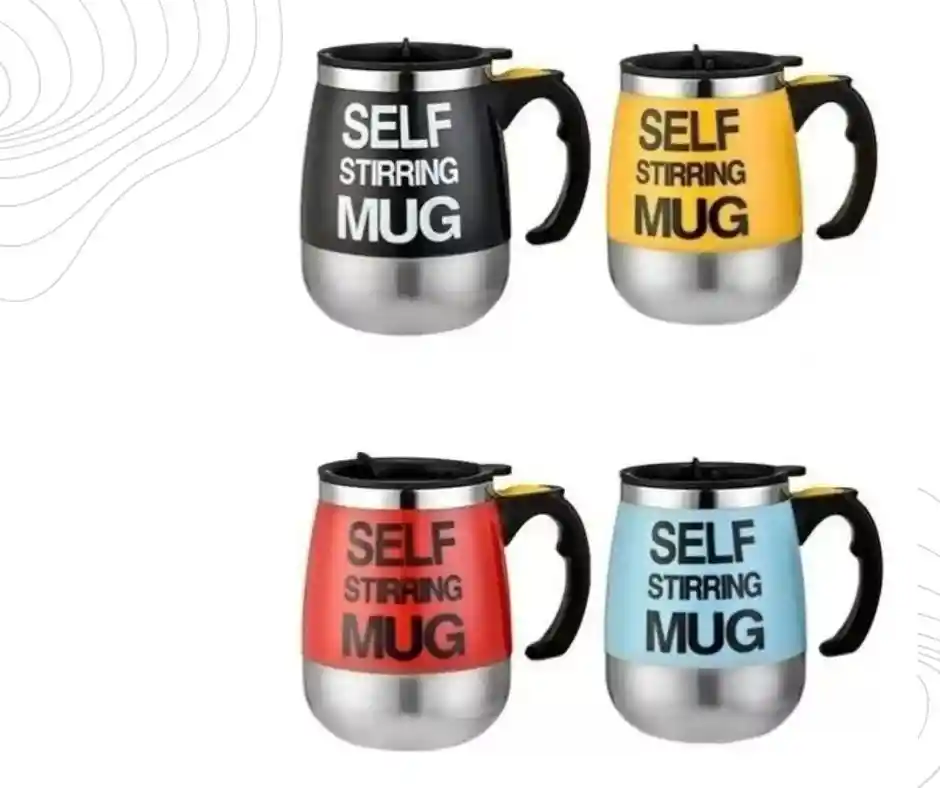 Vaso Taza Pocillo Batidor Mezclador Electrico Mug Cafe