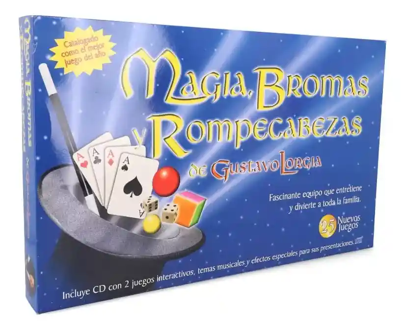 Juego Magia Bromas Y Rompecabezas Gustavo Lorgia 25 Trucos