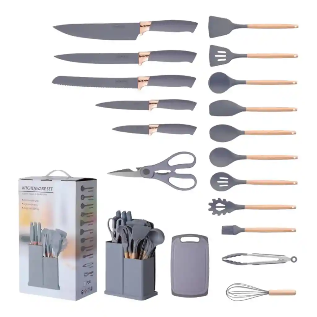 Juego De Utensilios De Cocina Completo Y Duradero