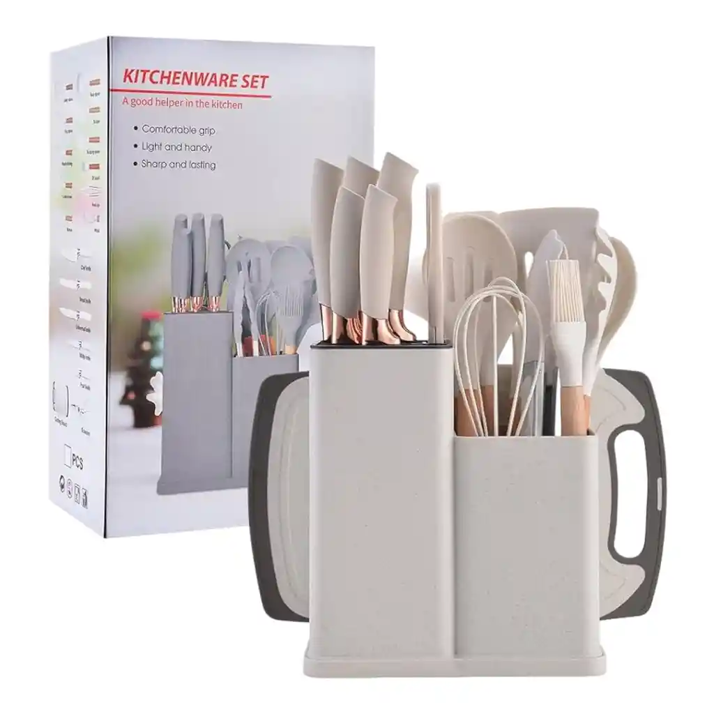 Juego De Utensilios De Cocina Completo Y Duradero