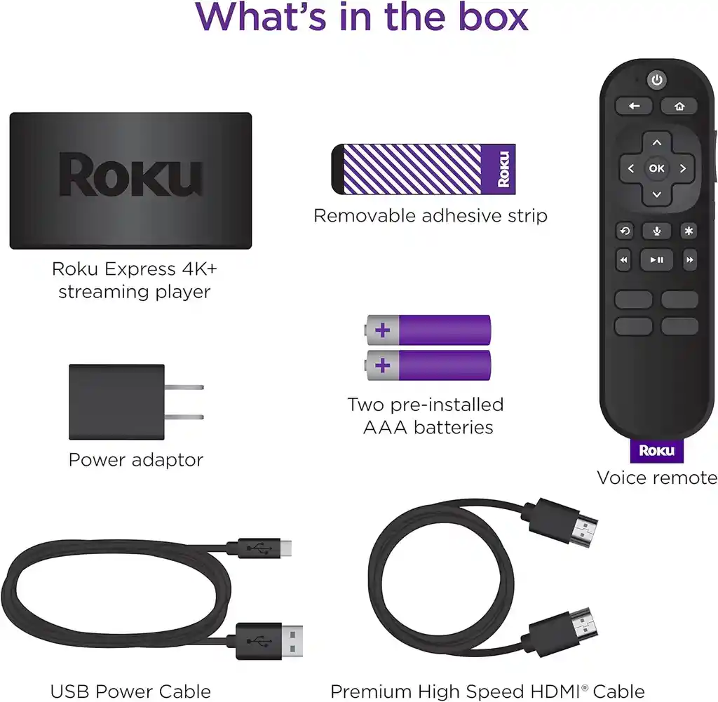 Roku Express 4k Dispositivo De Streaming Hdmi