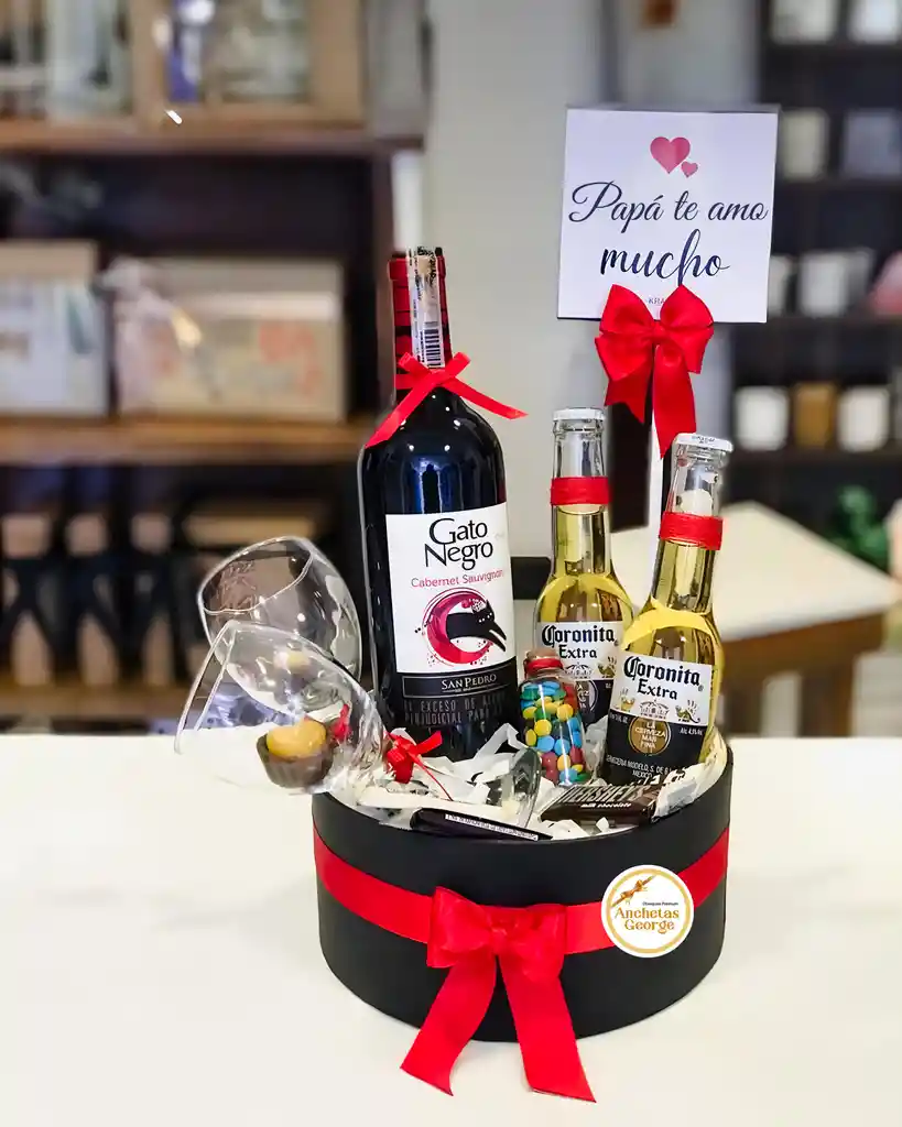 Regalos Para Papa- Anchetas Día Del Padre- Desayuno - Regalos Para Papa-cumpleaños- Aniversario-amor Y Amistad-día Del Padre-navidad-san Valentín-chocolates-peluches-fresas Con Chocolate-detalles