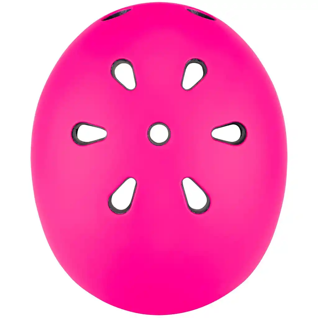 Casco Protector Niños Con Luz Led Ajustable Xxs Xs Rosado