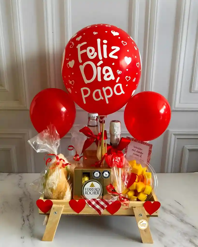 Regalos Para Papa- Anchetas Día Del Padre- Desayuno - Regalos Para Papa-cumpleaños- Aniversario-amor Y Amistad-día Del Padre-navidad-san Valentín-chocolates-peluches-fresas Con Chocolate-detalles