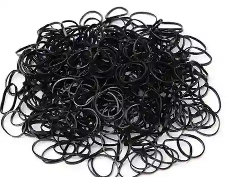 Cauchos Para Pelo O Cabello Negro
