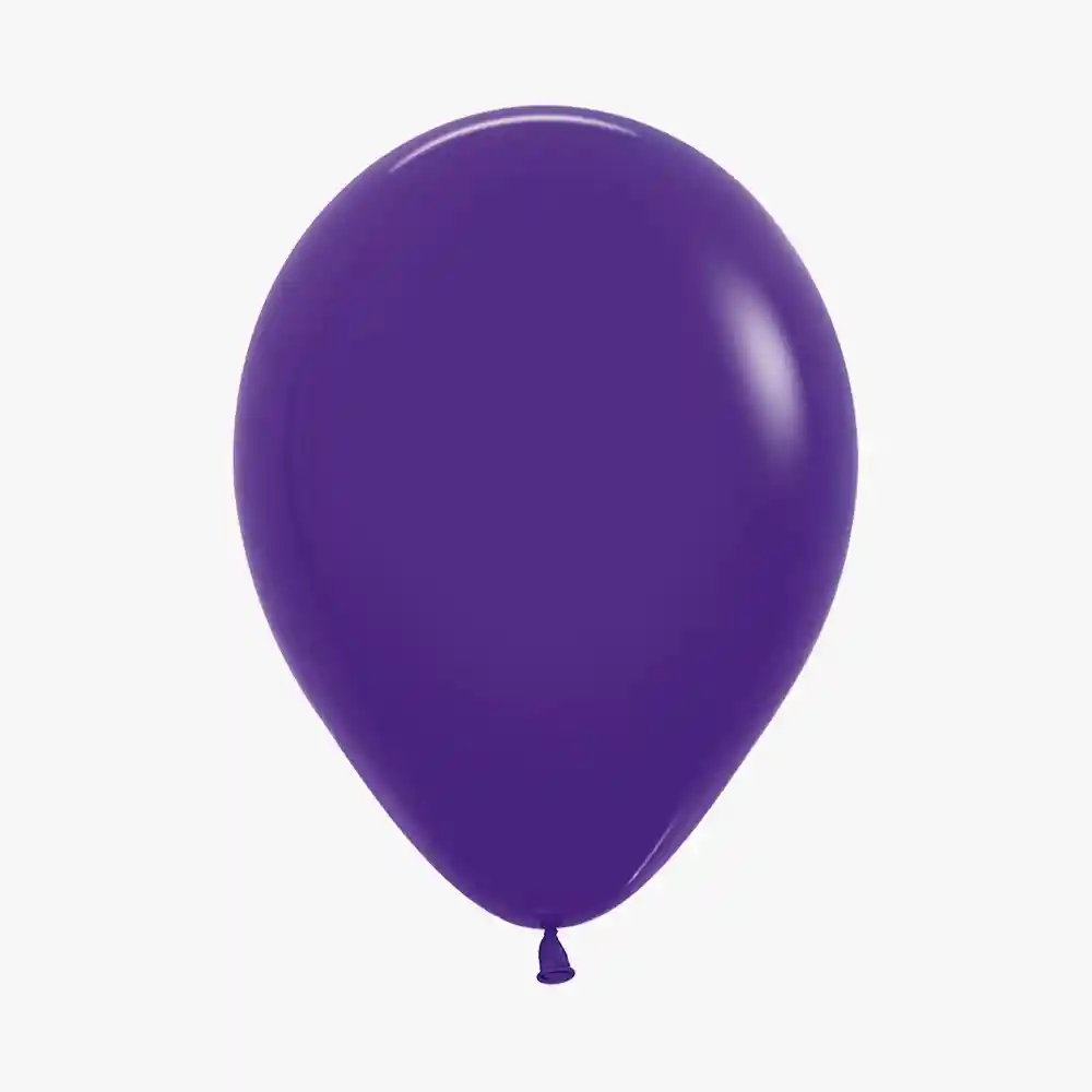 Globos Bombas R-12x20 Latex Redondo Fashion Violeta Marca Sempertex