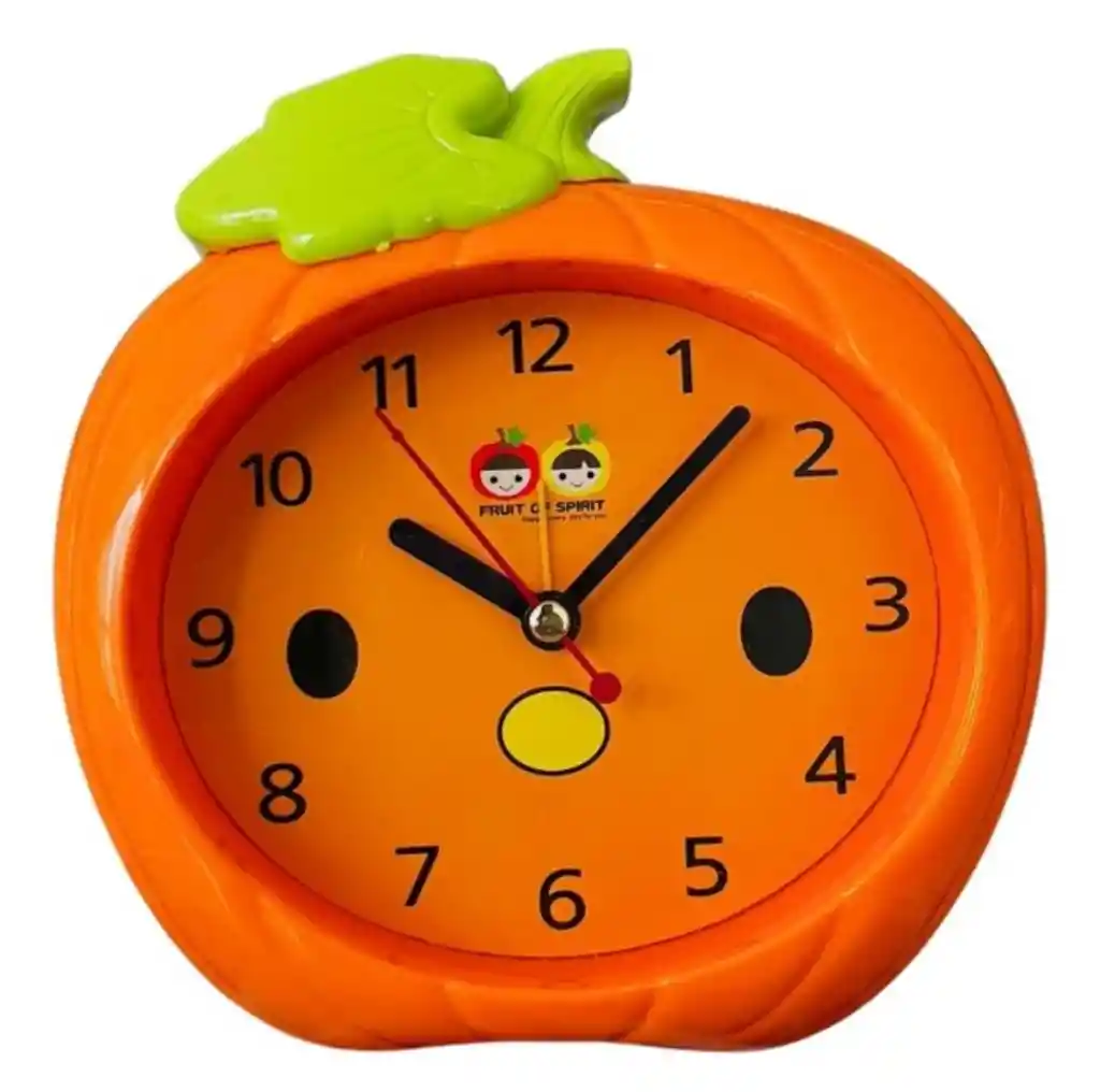 Reloj De Mesa Infantil Para Niños Decorativo De Frutas