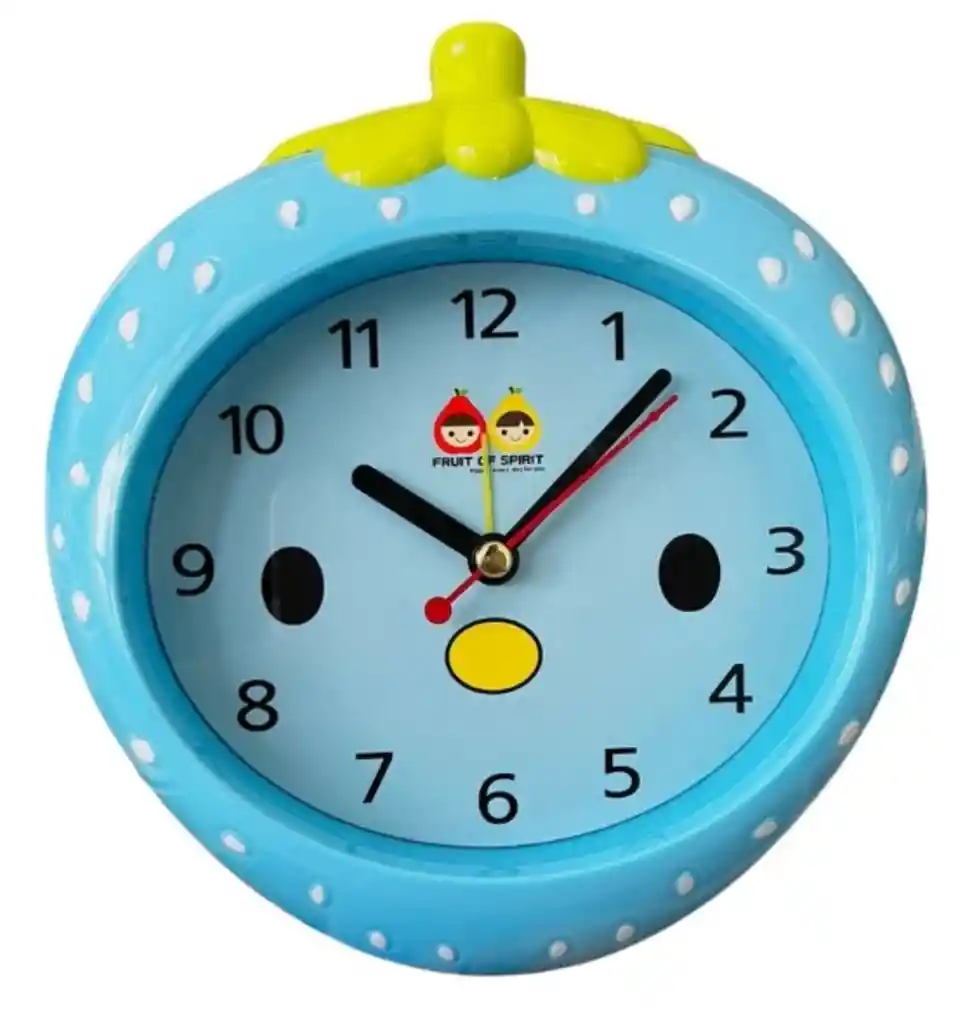 Reloj De Mesa Infantil Para Niños Decorativo De Frutas