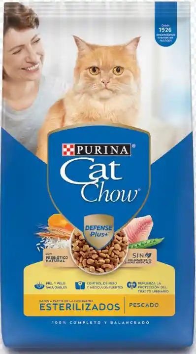 Cat Chow Esterilizados 1.5kg Catchow Gatos Castrados 1.5kg Catchow