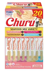 Churu Caja Para Gato Seafood X 20tubos