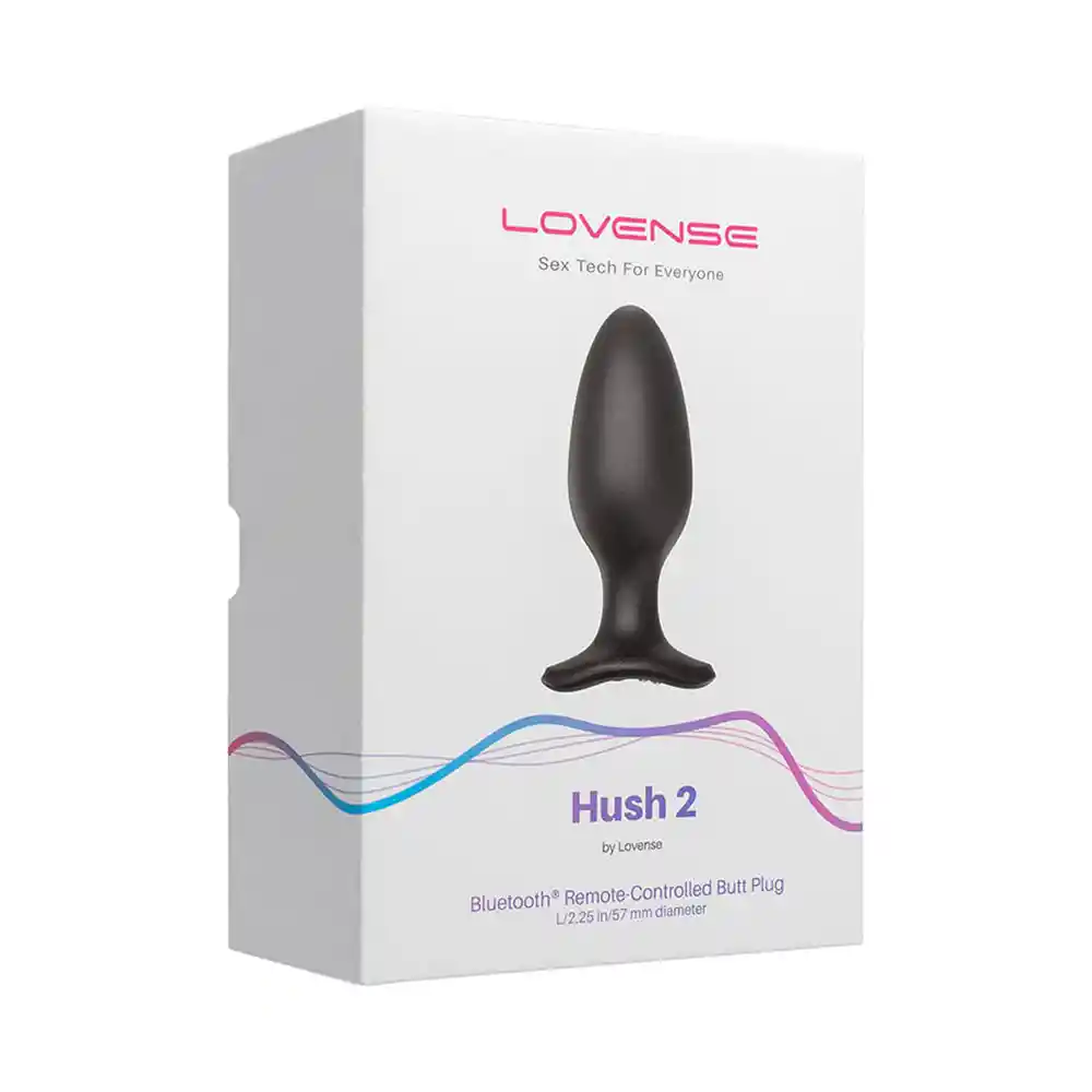 Plug Anal Vibrador Hush 2 Talla L Lovense