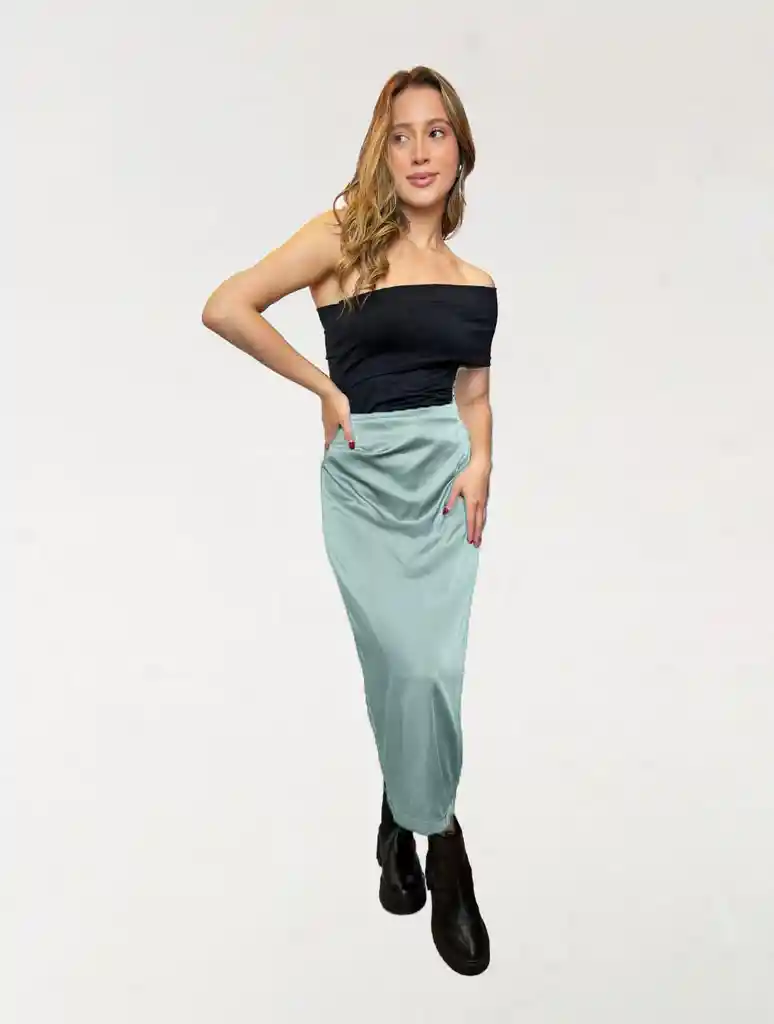 Falda The Calm Verde Agua S