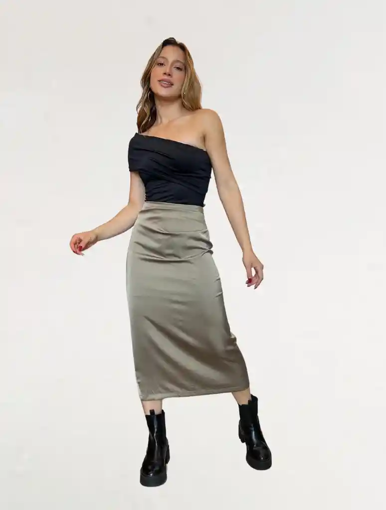 Falda The Calm Verde Militar L