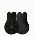 Brasier Invisible Adhesivo Negro Push Up