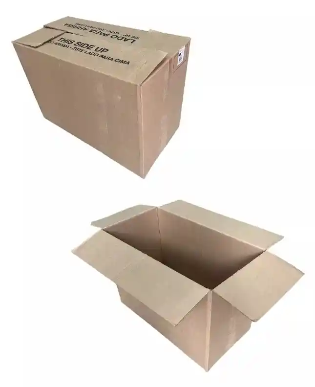 Cajas De Carton Para Mudanza O Trasteos Medidas Alto 32 Cm X Ancho 40 Cm X Largo 60 Cm.